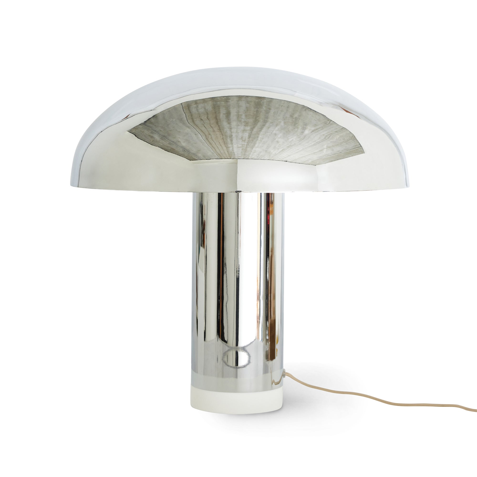 HKliving - Lounge Tischleuchte | chrome