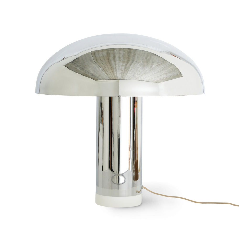 HKliving - Lounge Tischleuchte | chrome