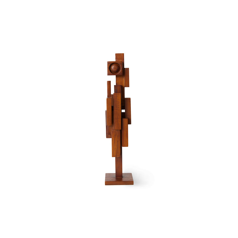 HKliving - Skyline Skulptur | S / espresso