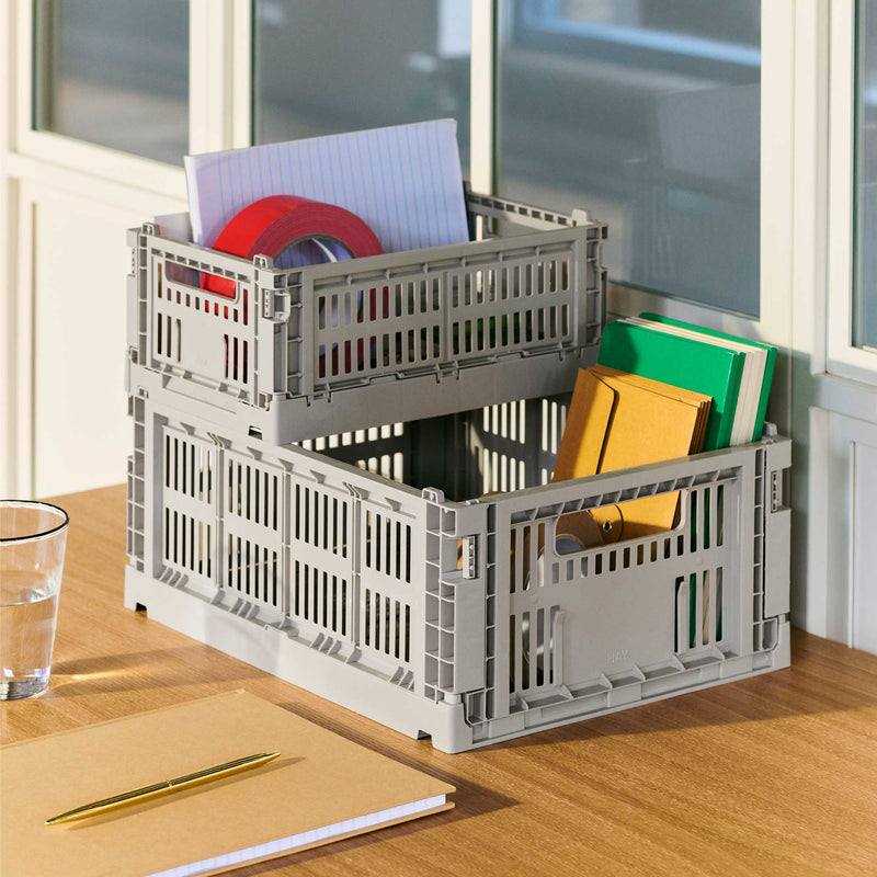 HAY - Colour Crate S Korb-Set recycled