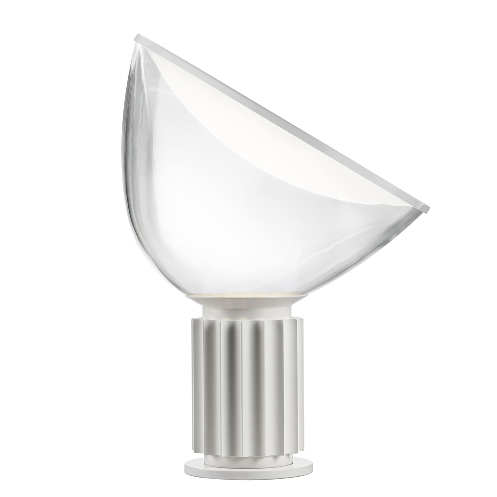 Flos - Taccia small LED Tischleuchte | L / white matte
