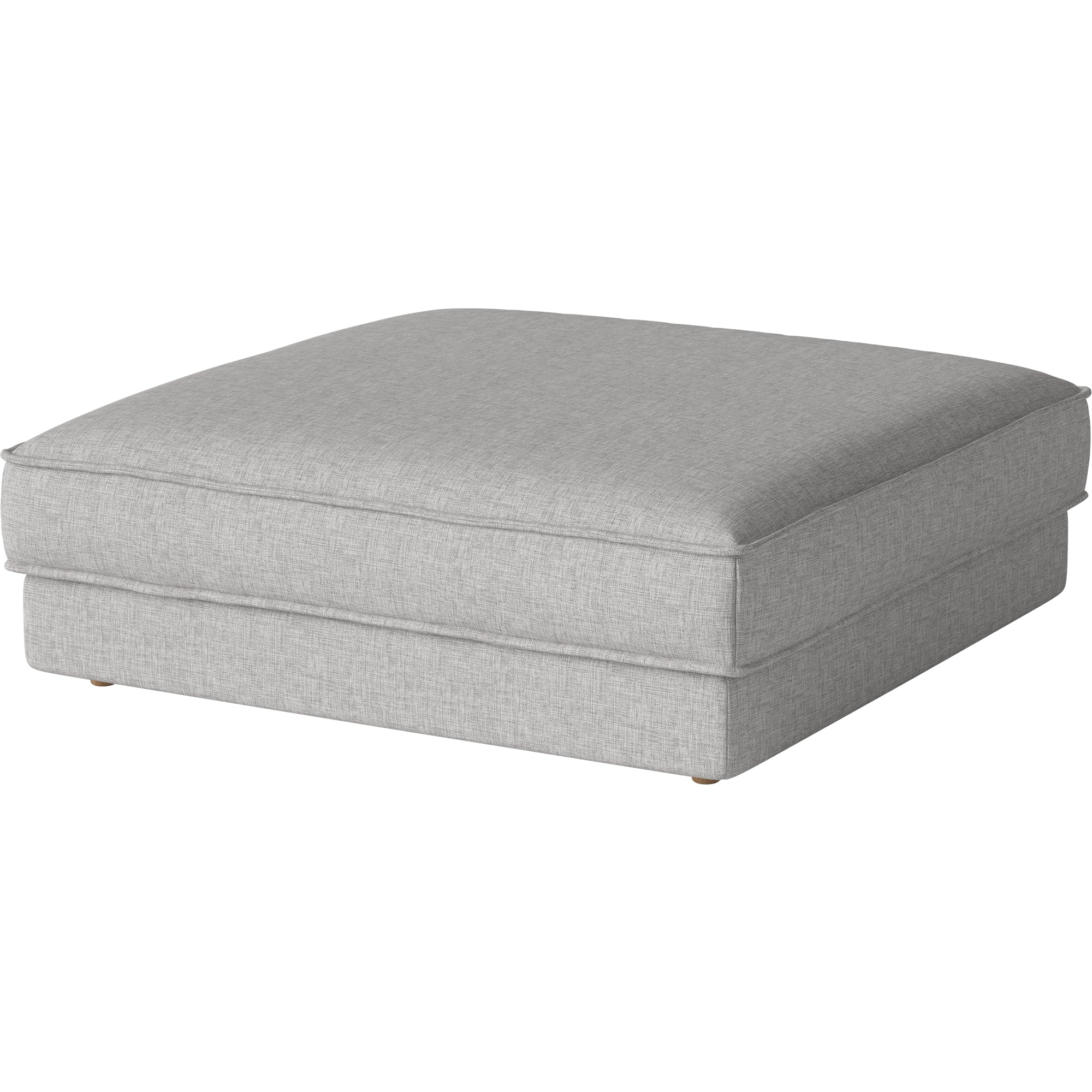 Bolia - Noora Pouf | Nantes hellgrau / 120 x 120 cm