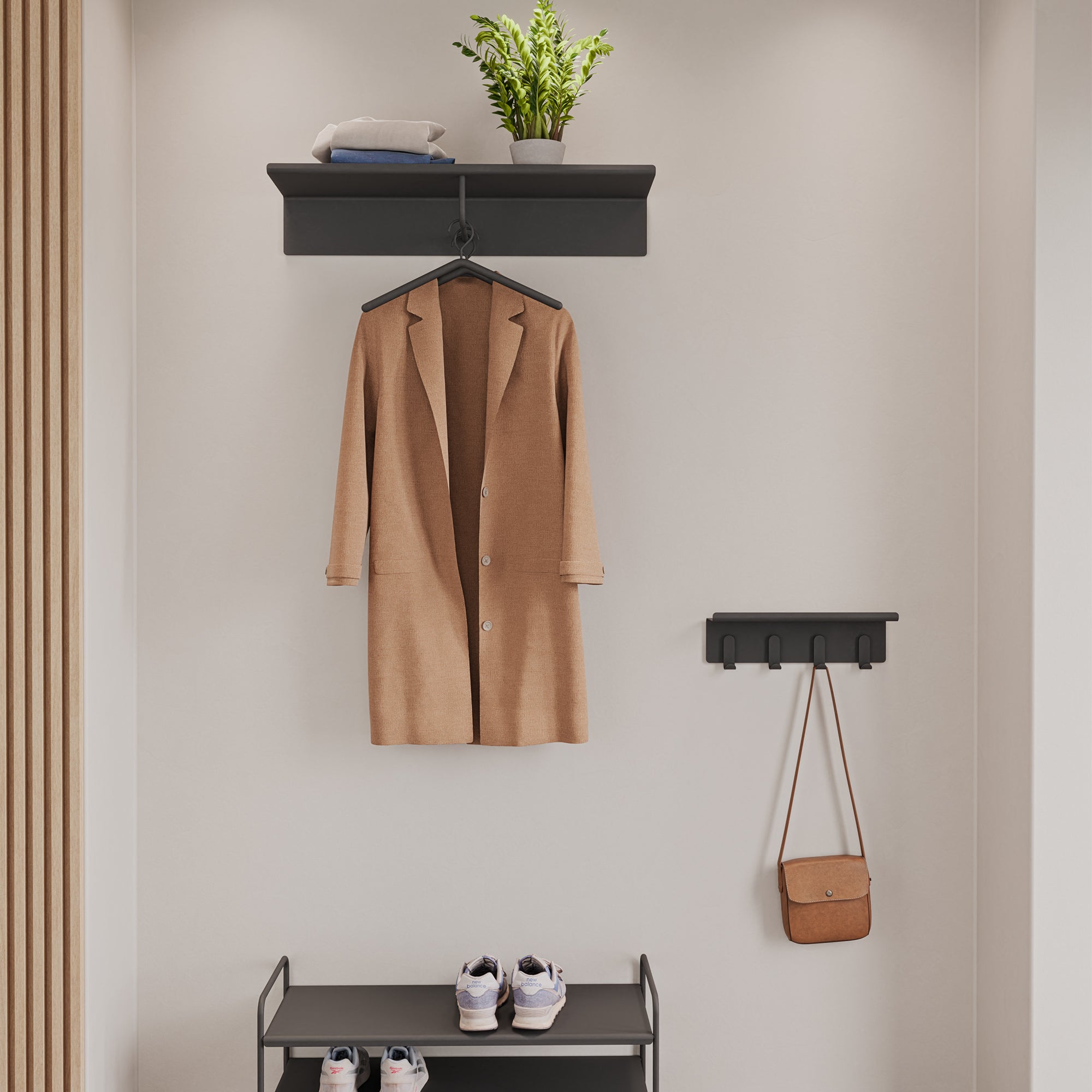 Zone Denmark - Hutablage A-Coat Rack | schwarz