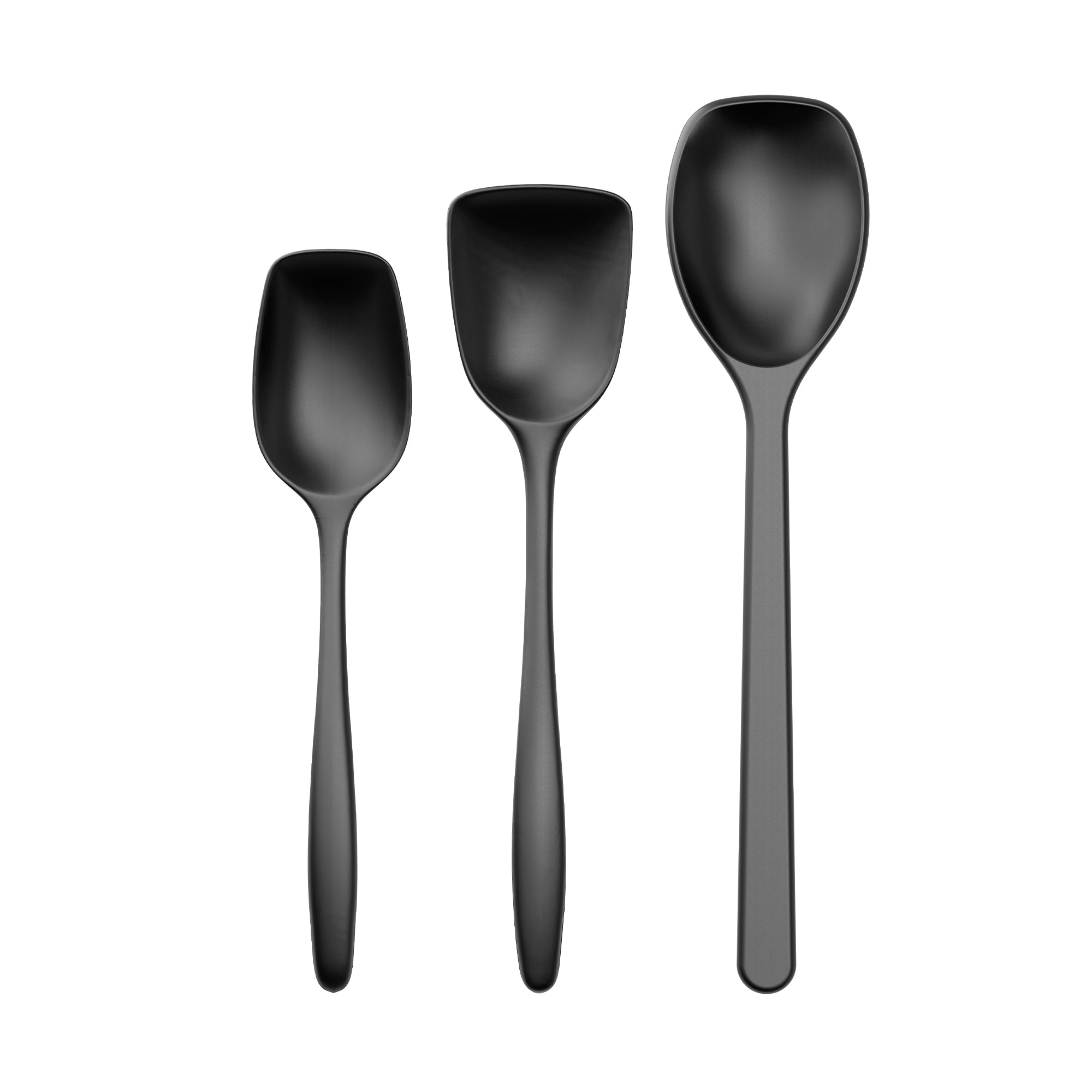Rosti - Classic Rührlöffel-Set | 3er-Set / carbon schwarz