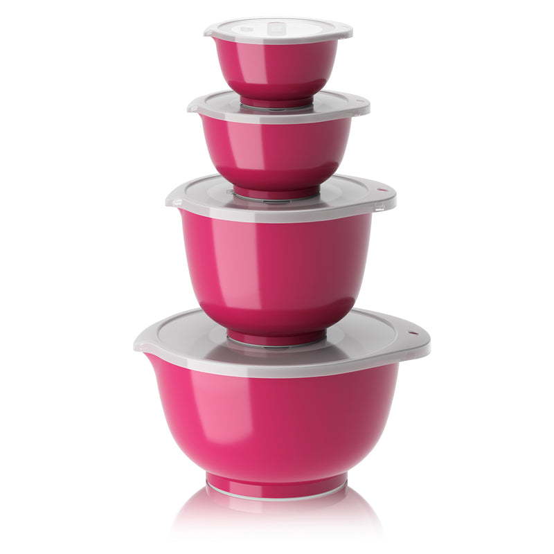 Rosti - Margrethe Rührschüssel-Set | 8er Set / 0,25 l - 3 l / beetroot