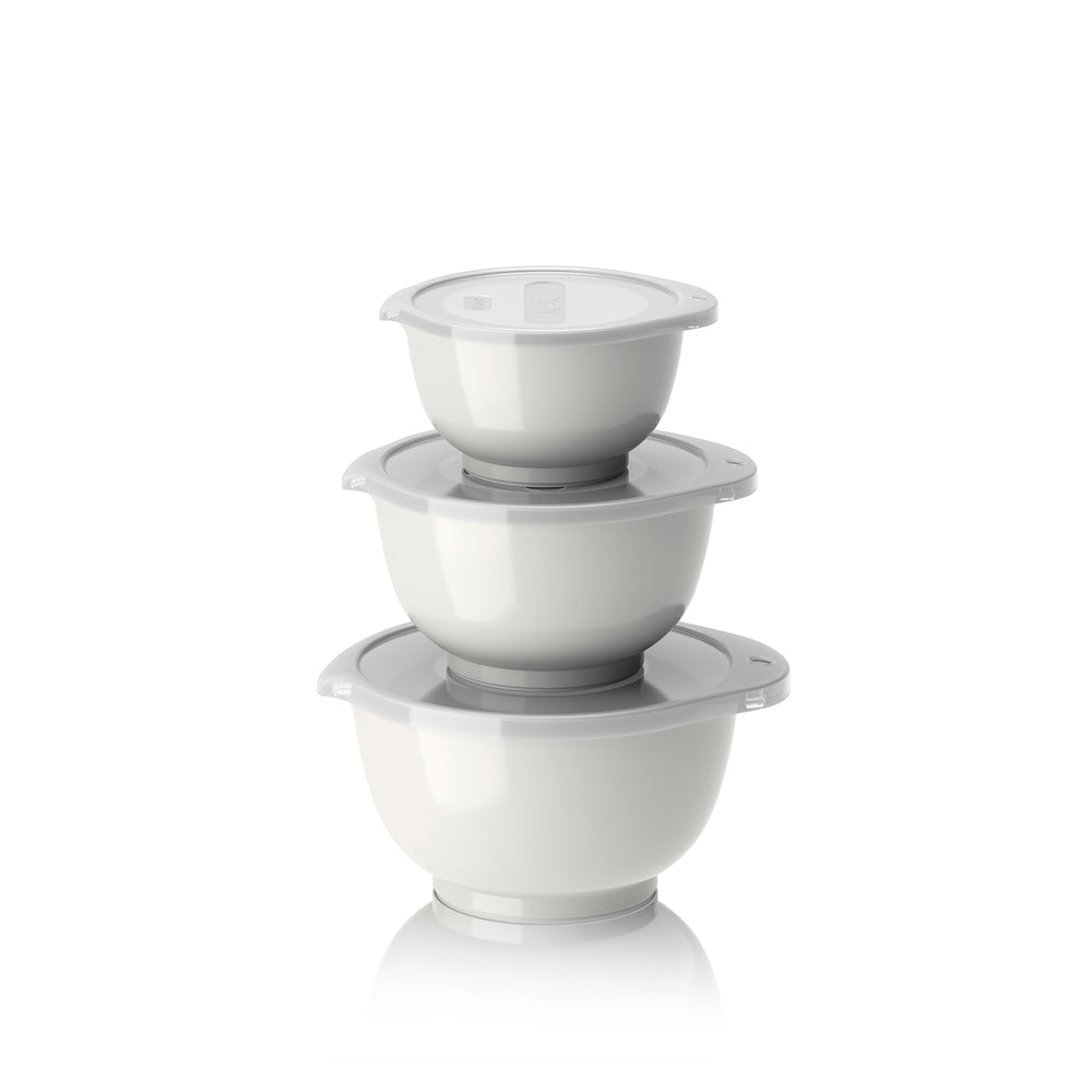 Rosti - Margrethe Rührschüssel-Set | 6er Set / 0,25 l - 0,75 l / weiß