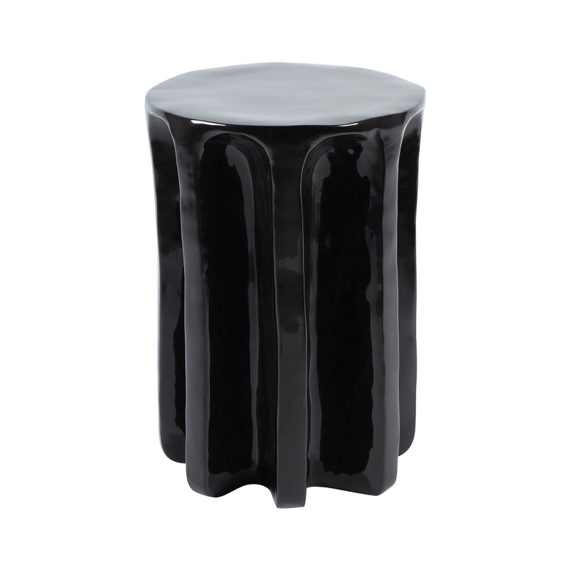 Pulpo - Chouchou Hocker / Beistelltisch | Ø 39 x H 57 cm / schwarz