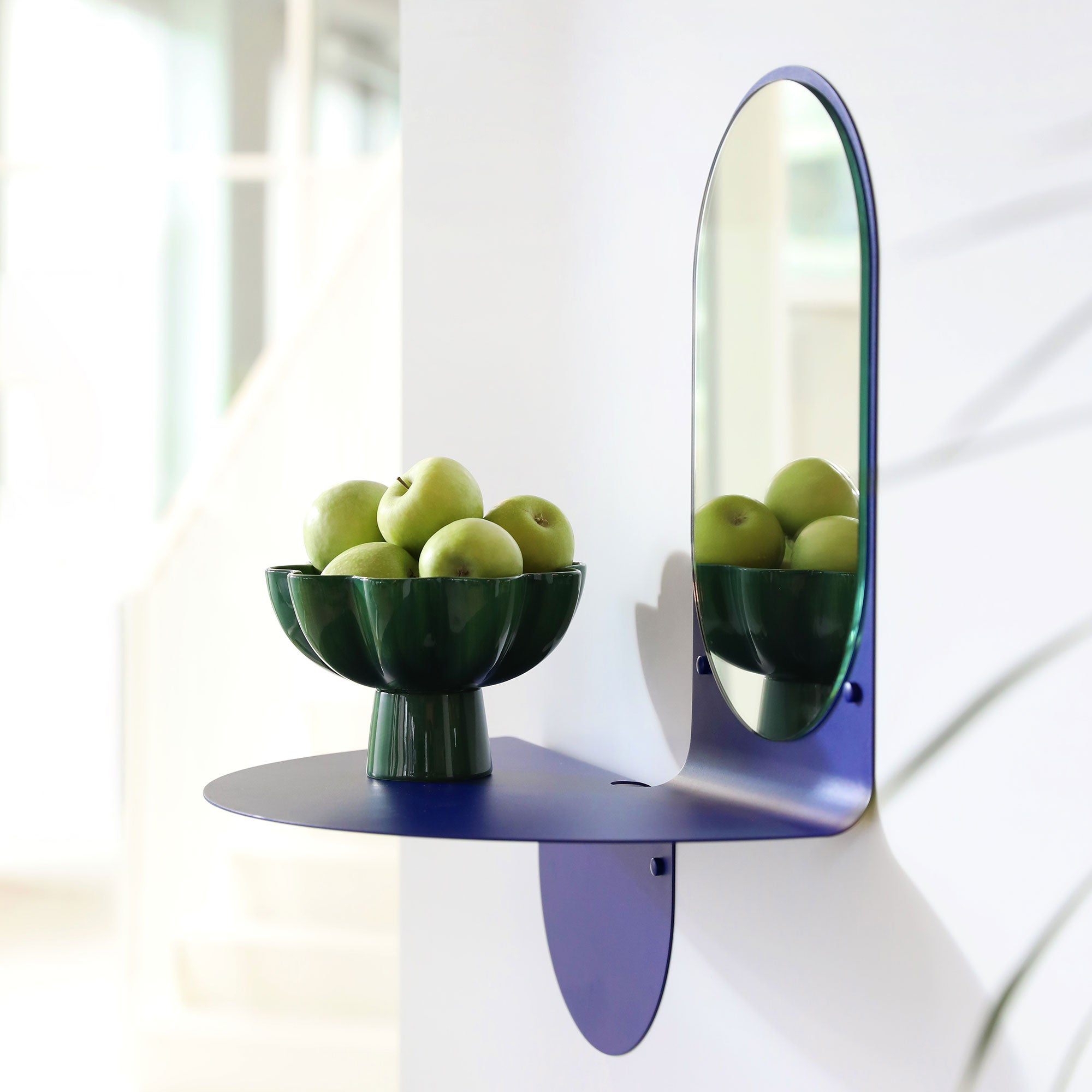 &amp;klevering - Flip Spiegel | blau