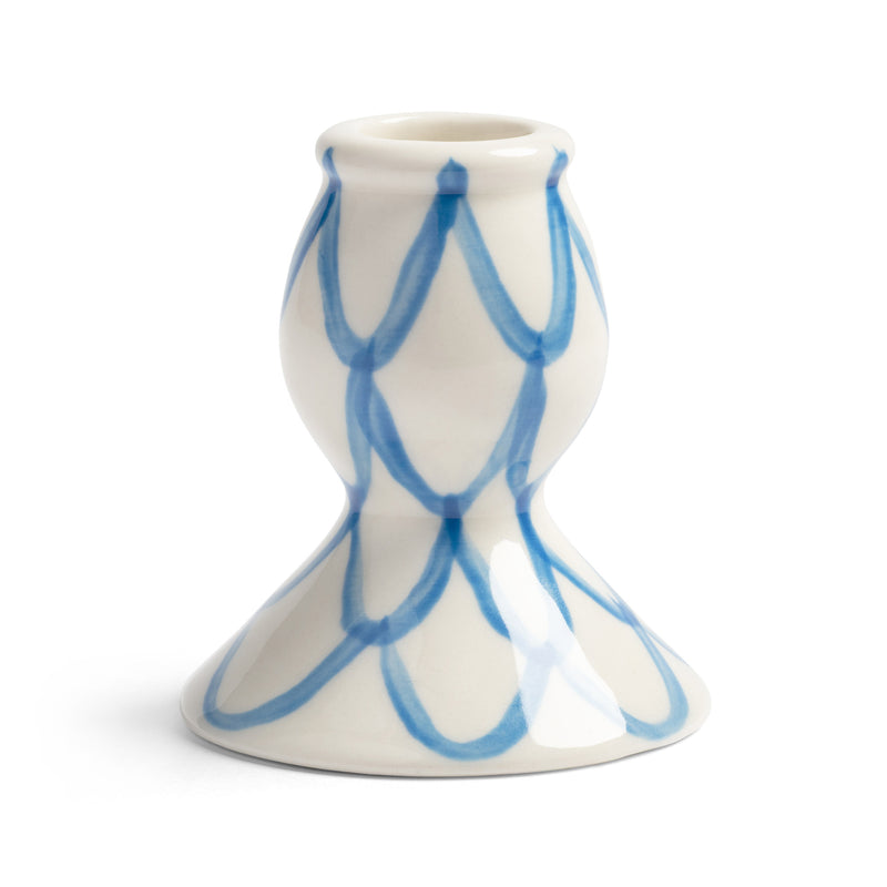 &amp;klevering - Sirène Kerzenständer | blau