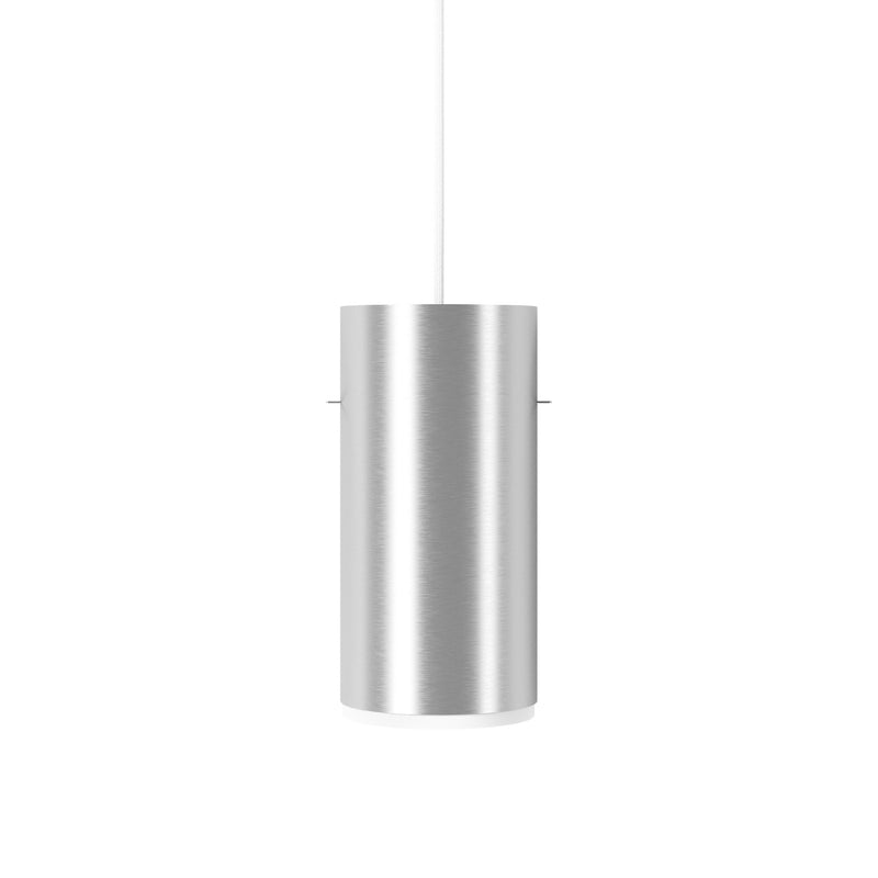 Moebe - Tube Pendelleuchte | L / brusched aluminium