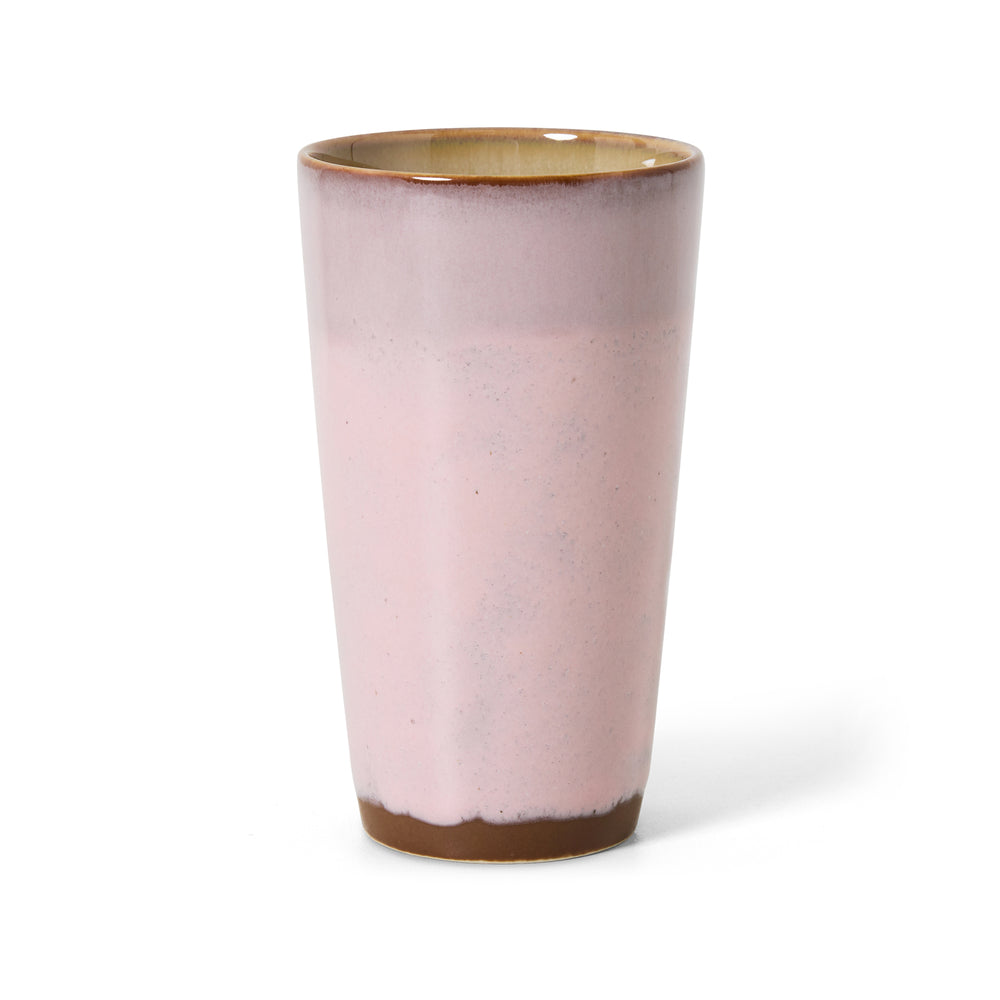 HKliving - 70's Latte Macchiato Becher | Single / veil