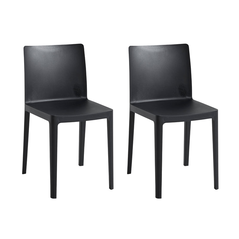 HAY - Élémentaire Chair Set | 2er-Set / anthrazit