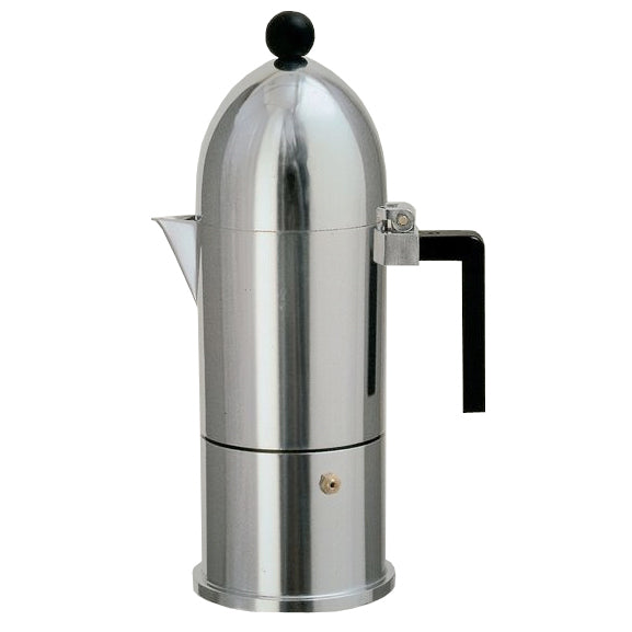 A di Alessi - La Cupola Espressomaschine 9095 | 30 cl / aluschwarz