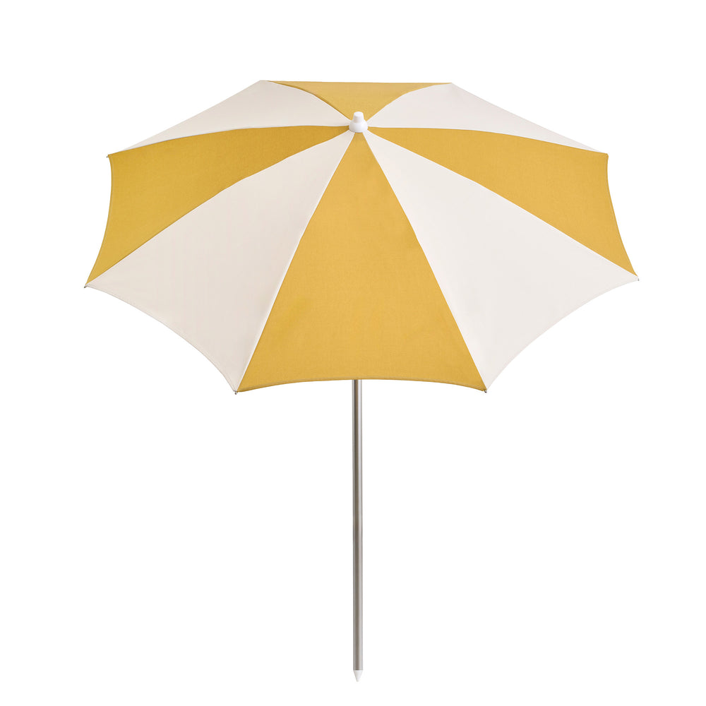 HAY - Terrazza Sonnenschirm | Ø 200 x H170-220 cm / off-white and ochre