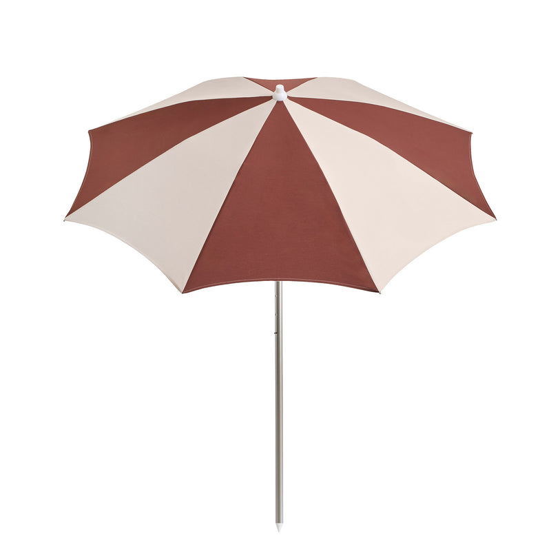 HAY - Terrazza Sonnenschirm | Ø 200 x H170-220 cm / off-white and burgundy
