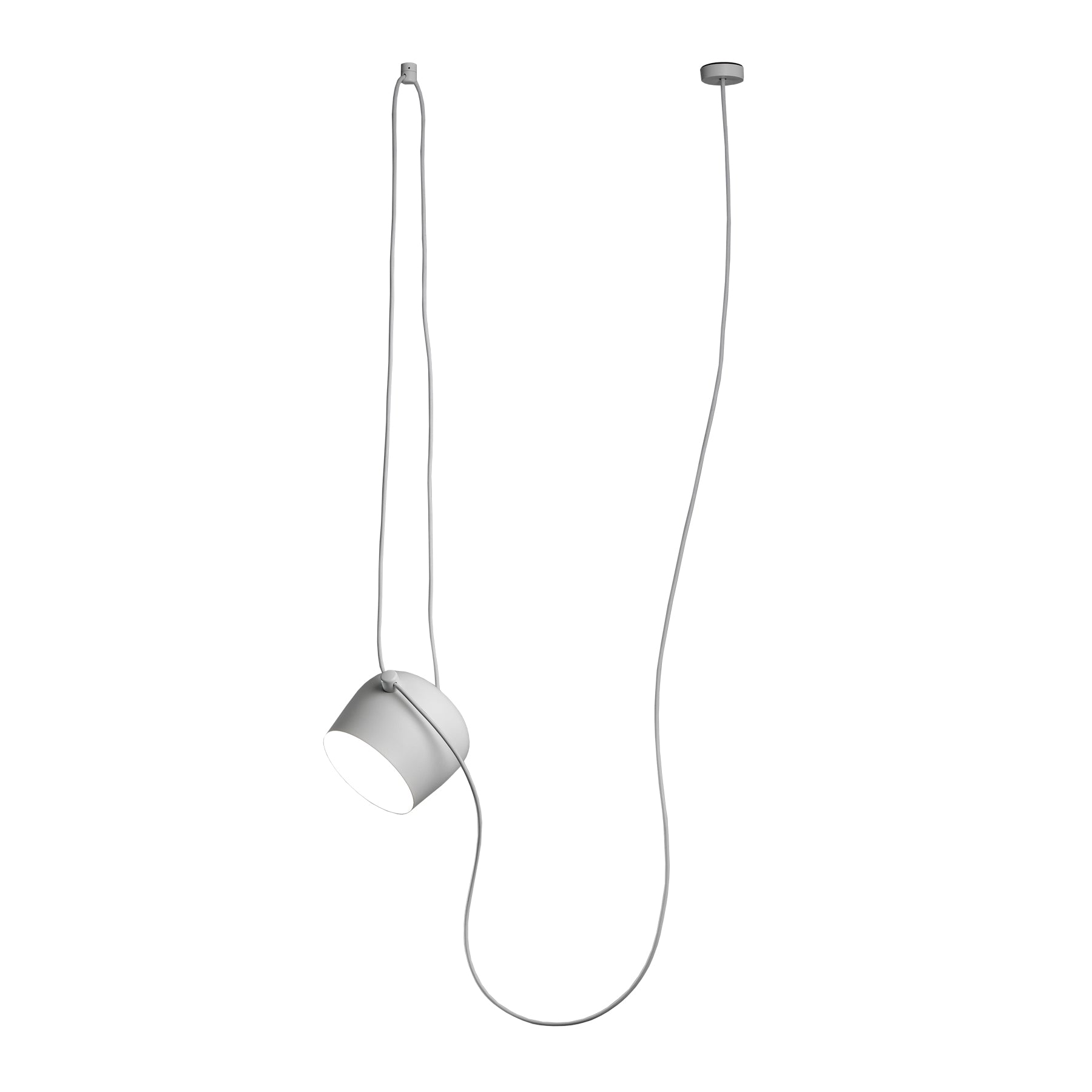 Flos - AIM Small LED-Pendelleuchte | single / weiß