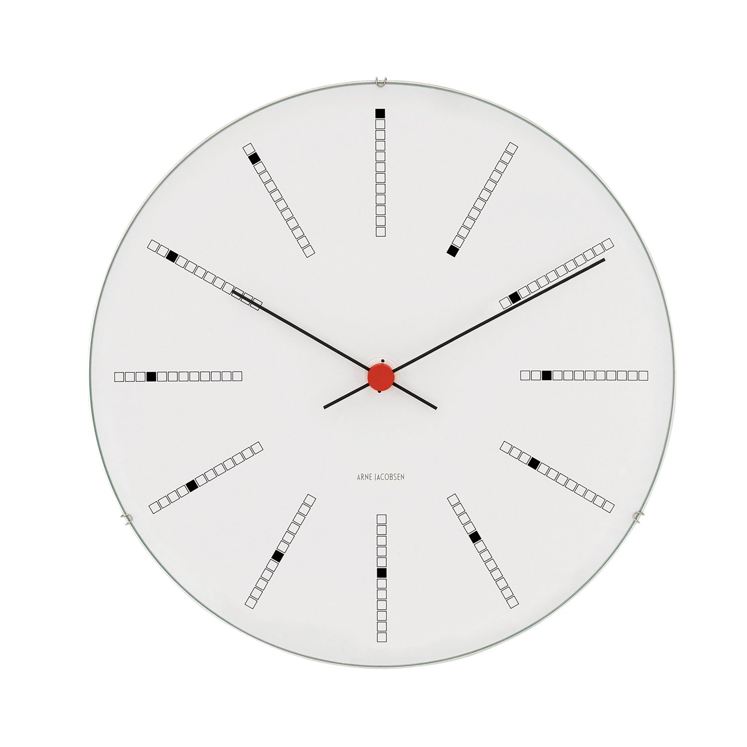 Rosendahl - AJ Bankers Wanduhr | Ø 29 cm / weiß
