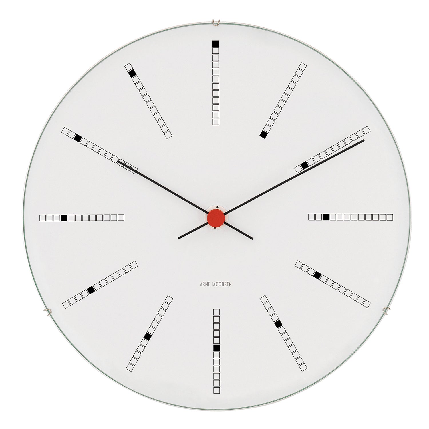 Rosendahl - AJ Bankers Wanduhr | Ø 48 cm / weiß