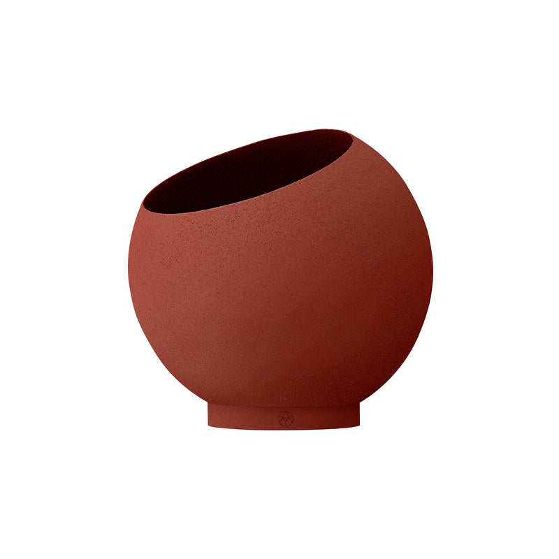 AYTM - Globe Blumentopf | Ø 30 x H 26,6 cm / ginger bread/ginger bread