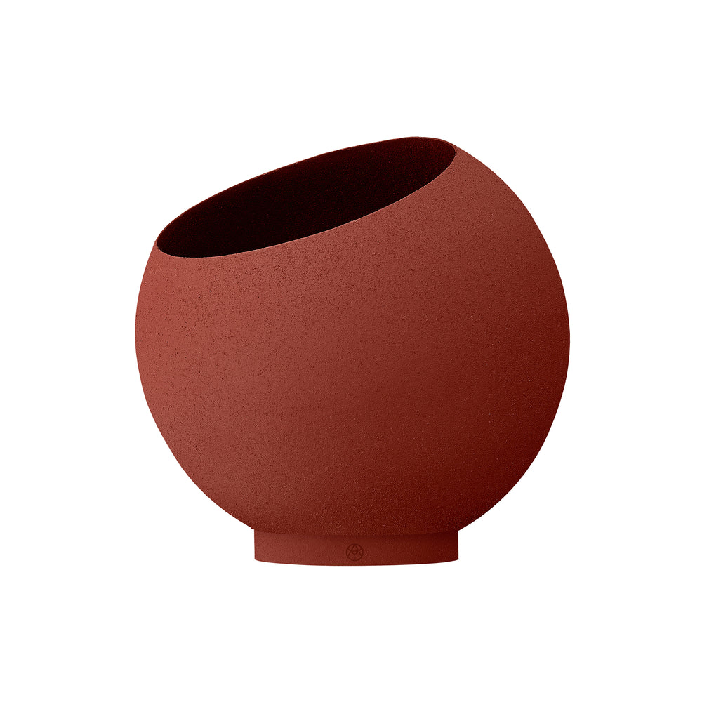 AYTM - Globe Blumentopf | Ø 37 x H 32,2 cm / ginger bread/ginger bread