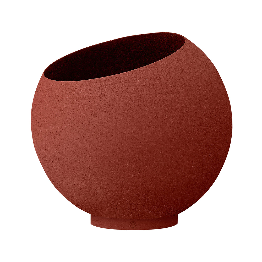 AYTM - Globe Blumentopf | Ø 60 x H 50 cm / ginger bread/ginger bread