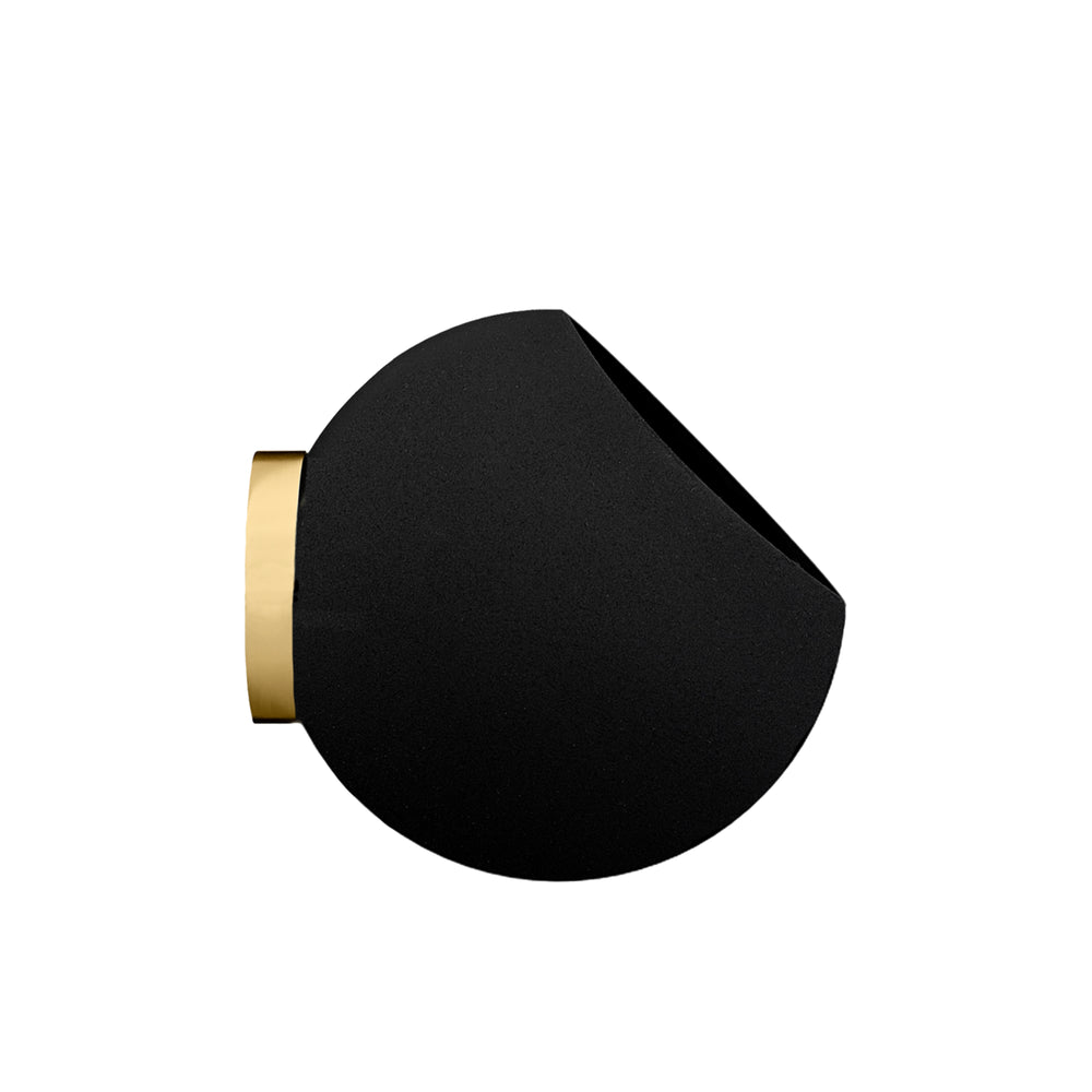 AYTM - Globe Wand-Blumentopf | Ø 21 cm / schwarz