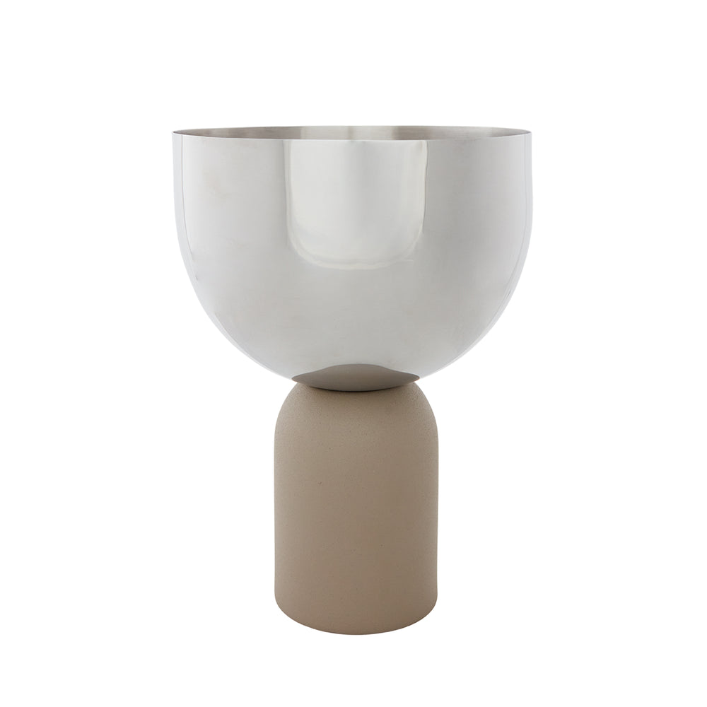 AYTM - Torus Blumentopf | Ø 22 cm / taupe