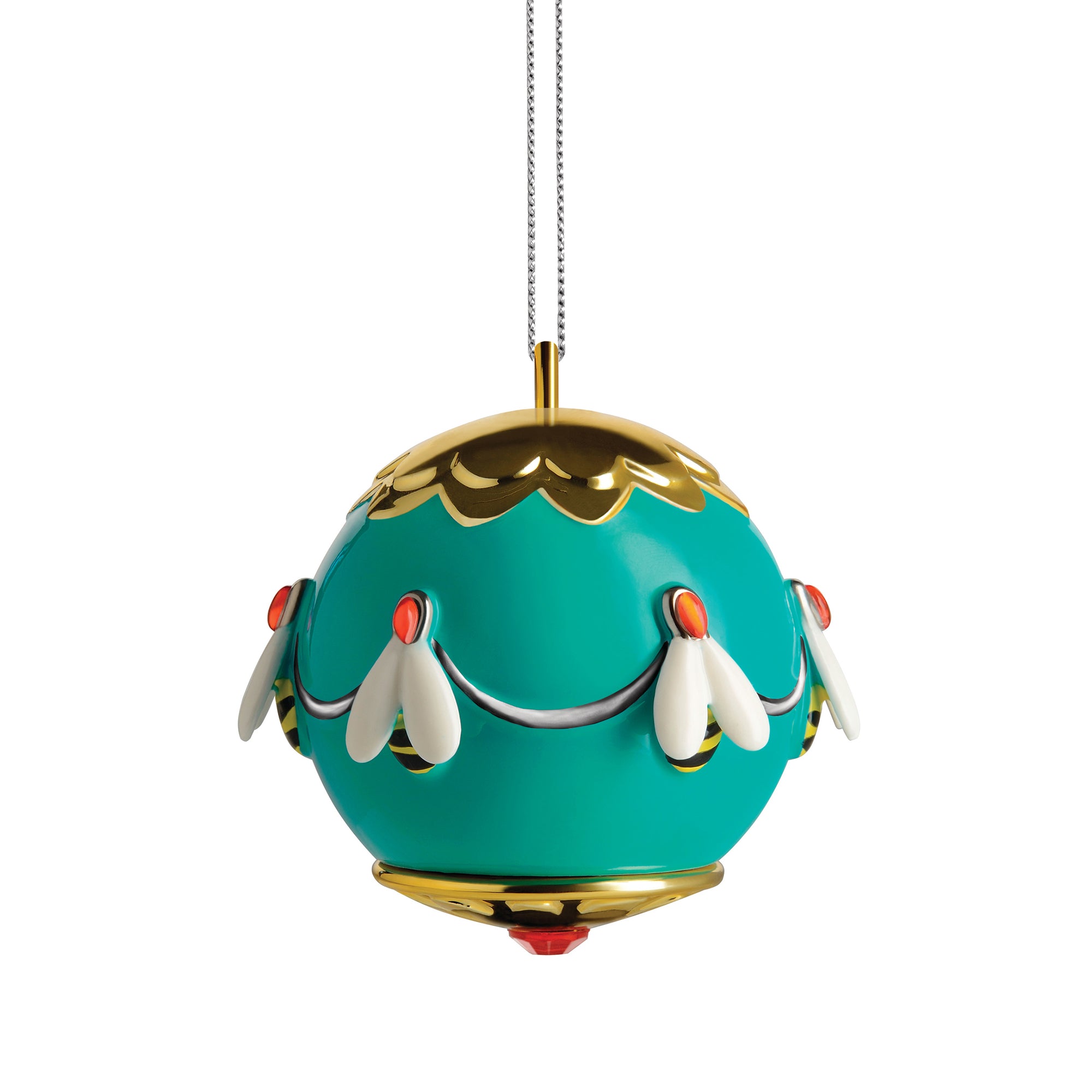 Alessi - Fleurs de Jori Weihnachtsbaumkugeln | Ape dell'oro