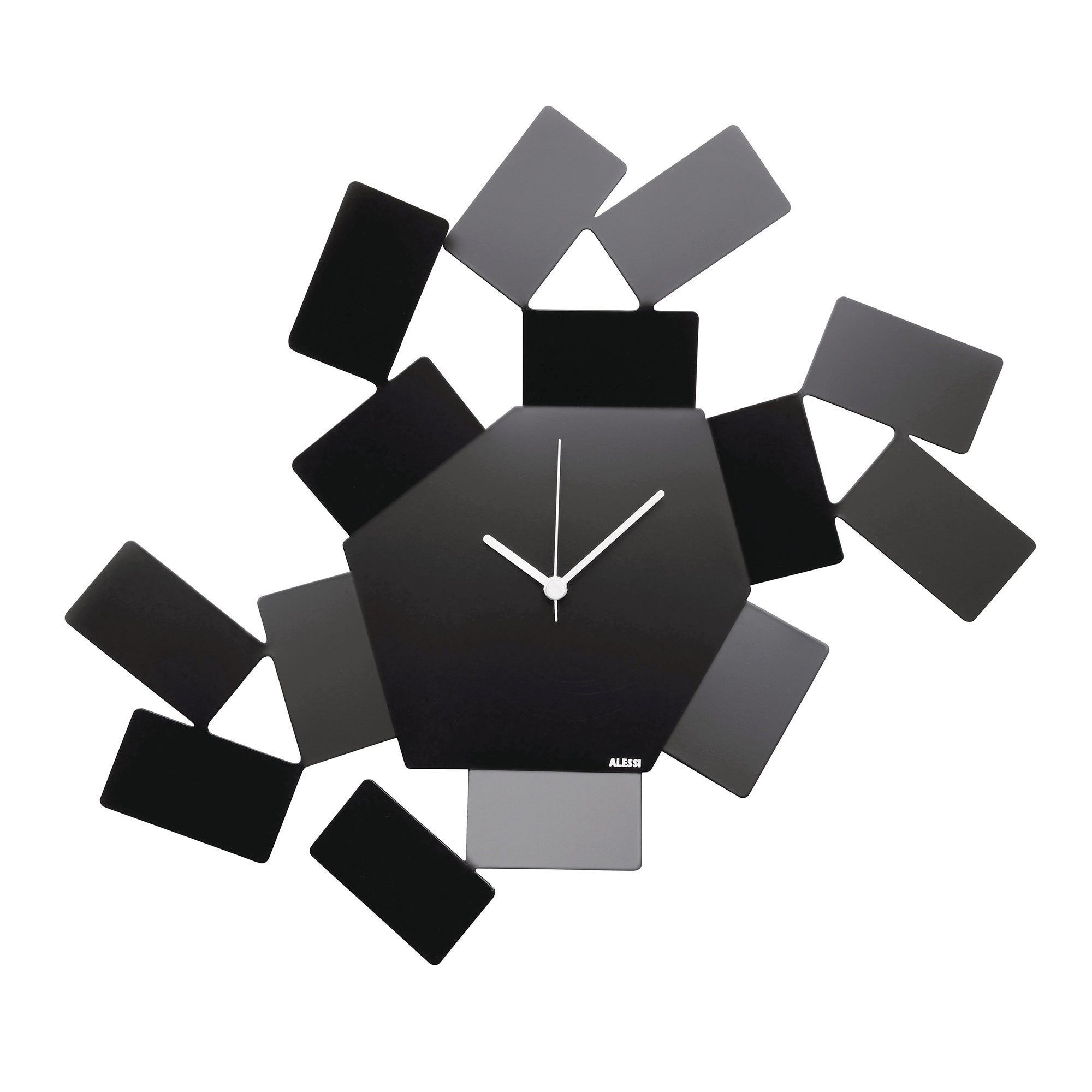Alessi - La Stanza Dello Scirocco Wanduhr | schwarz