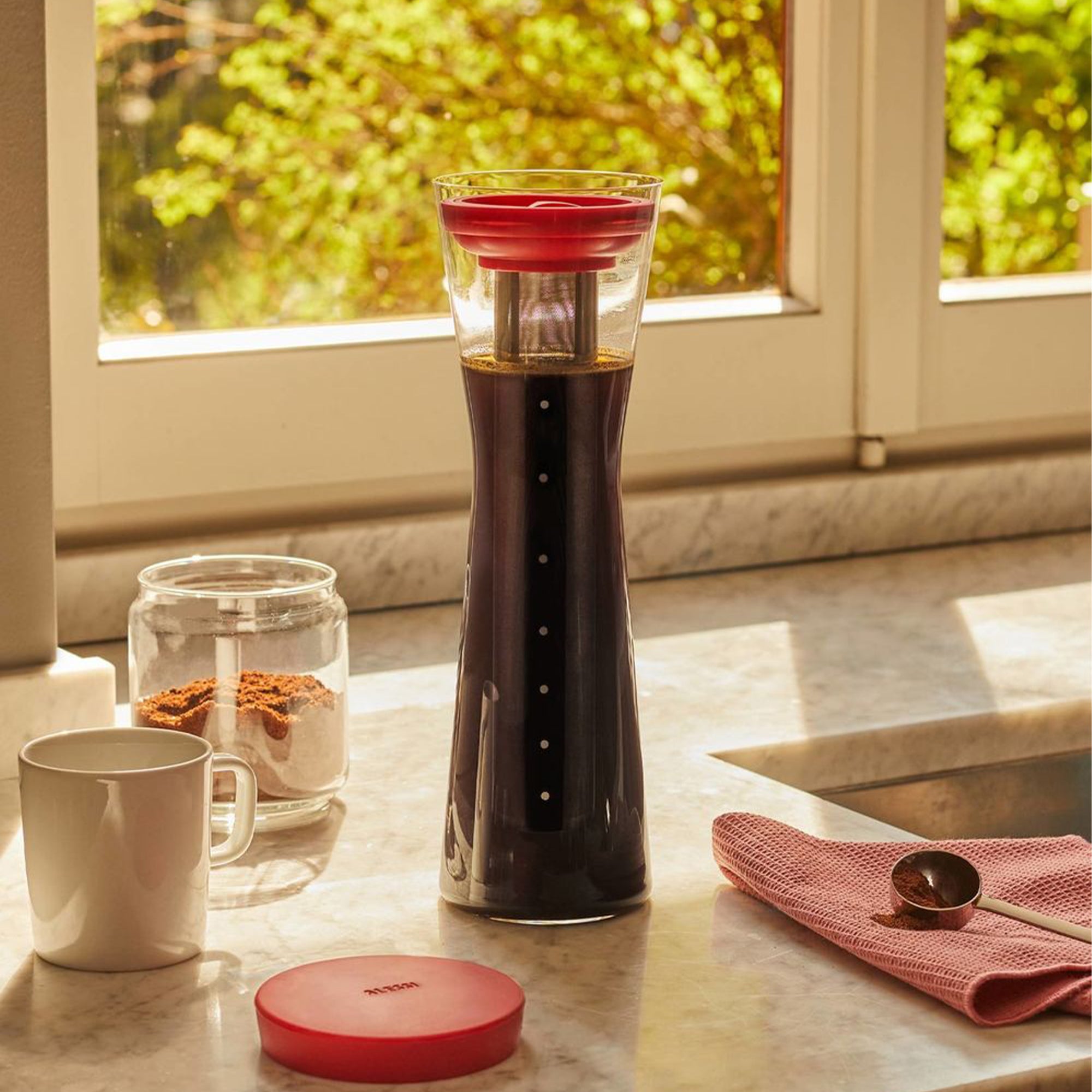 Alessi - Mazagran Karaffe für Cold Brew Kaffee