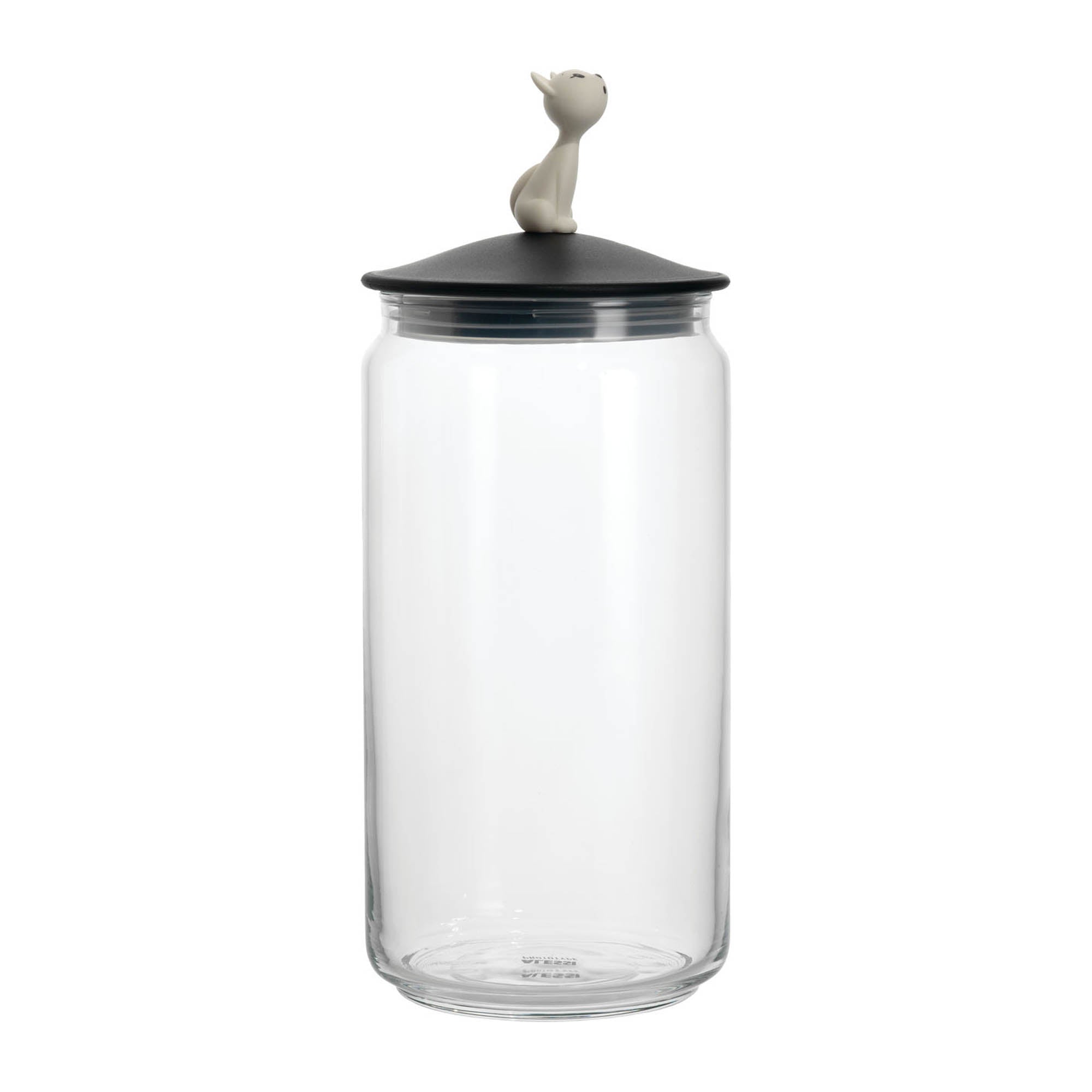 Alessi - Miò Behälter für Katzenfutter | schwarz