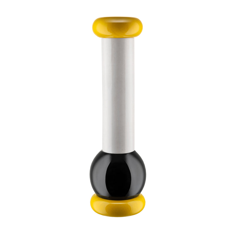 Alessi - Twergi Pfeffermühle MP0210 | gelb/schwarz/weiß