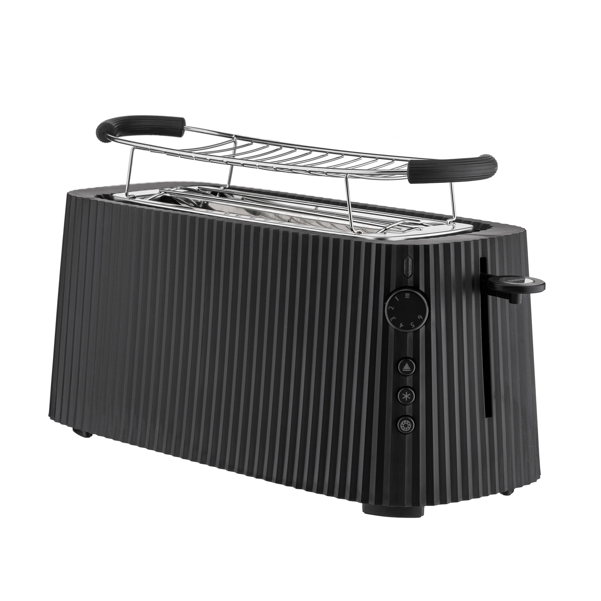 Alessi - Plissé Toaster MDL15 | schwarz