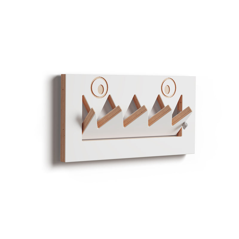 Ambivalenz - Fläpps Garderobe Monsterhäng | 40 x 20 cm