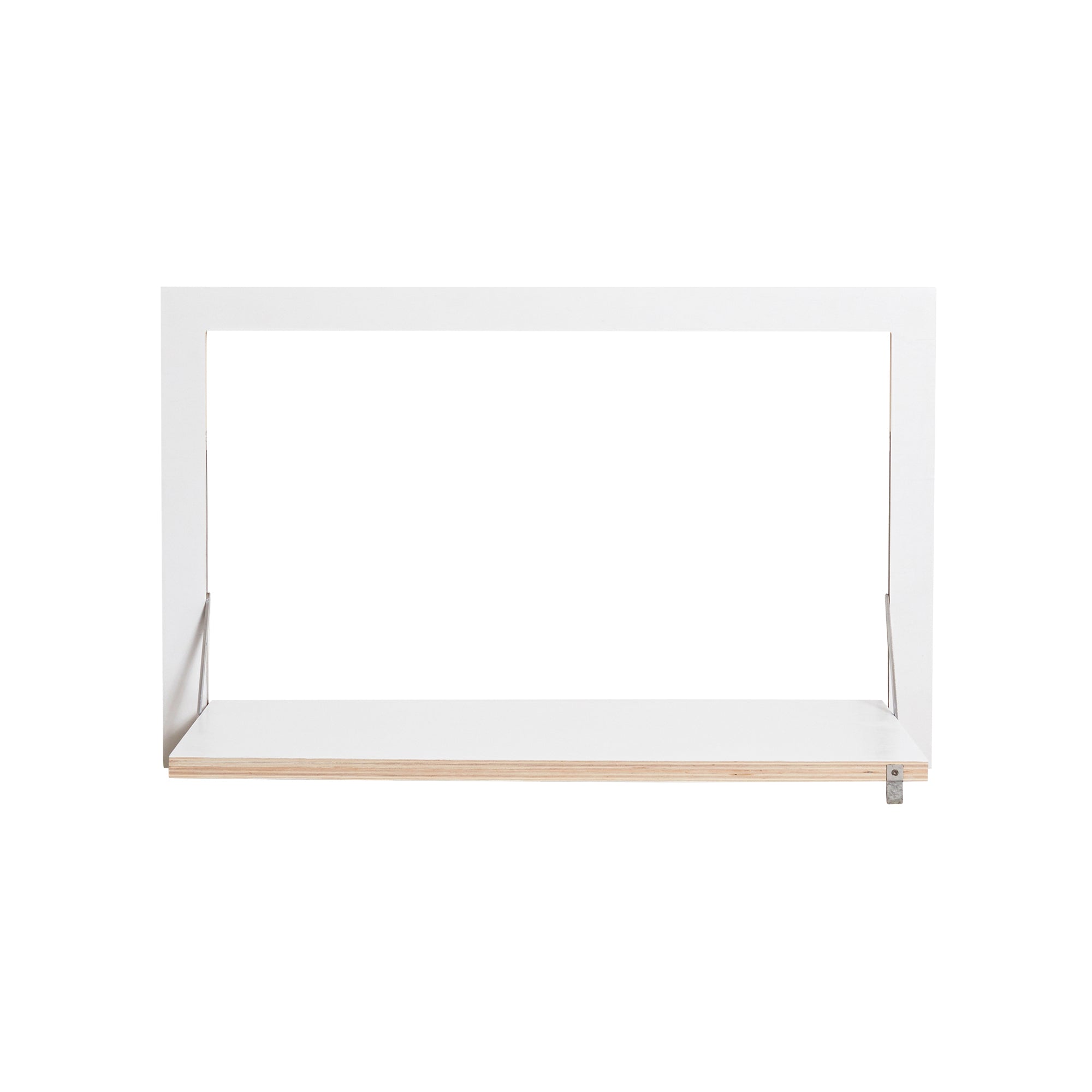 Ambivalenz - Fläpps Sekretär/in | 80 x 50 cm / weiß