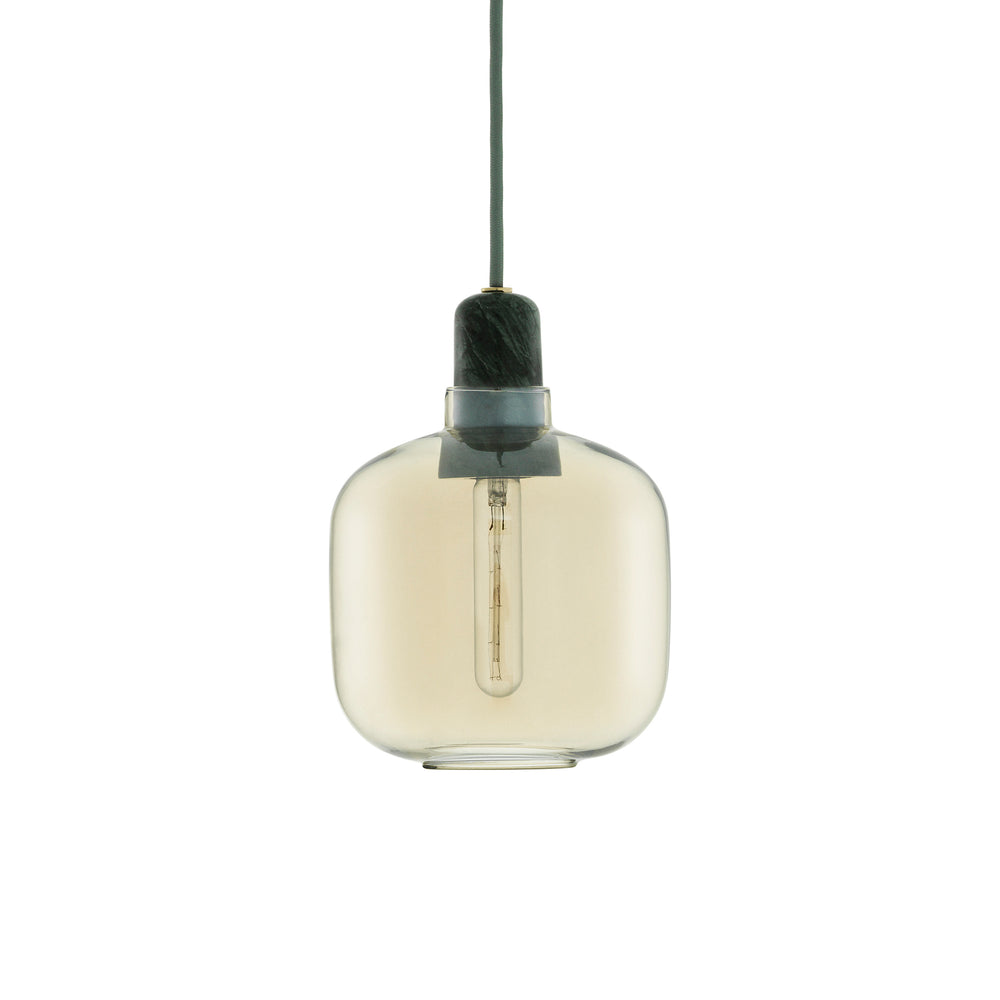 Normann Copenhagen - Amp Pendelleuchte | S / gold/grün