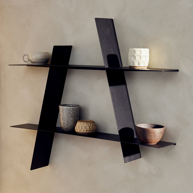 Andersen Furniture - A-Shelf | Stahl schwarz lackiert / large