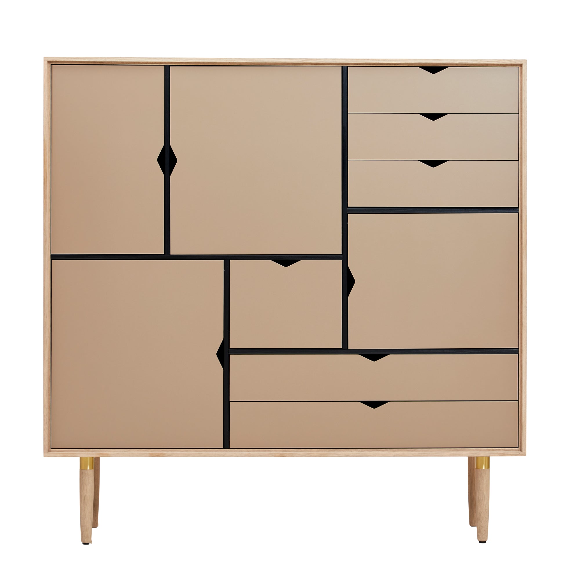 Andersen Furniture - S3 Kommode, einfarbig | kashmir / Eiche geseift