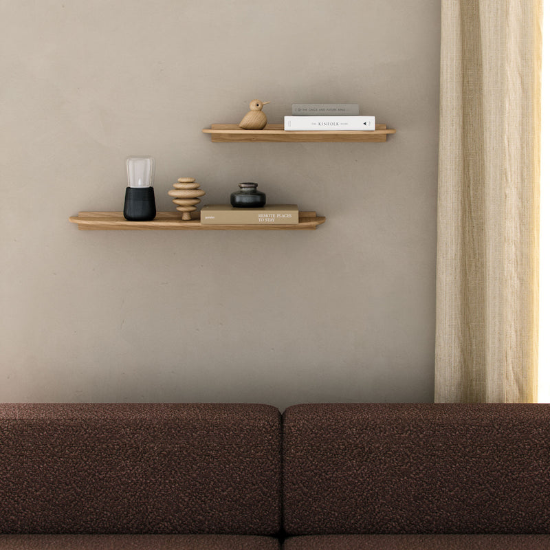 Andersen Furniture - Wandablage | 59 x 25 cm / Esche geräuchert/geölt