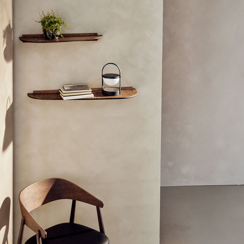 Andersen Furniture - Wandablage | 59 x 25 cm / Esche geräuchert/geölt