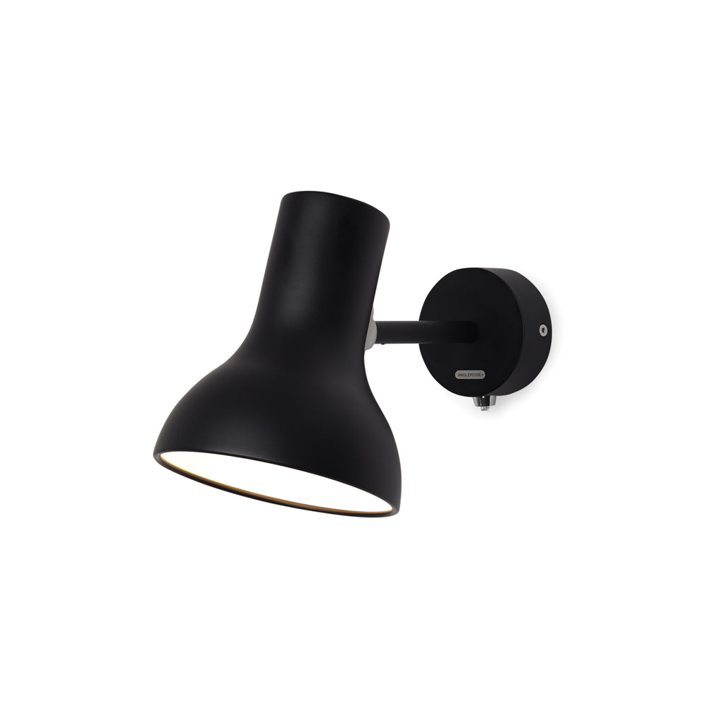 Anglepoise - Type 75 Mini Wandleuchte | ohne Kabel / jet schwarz