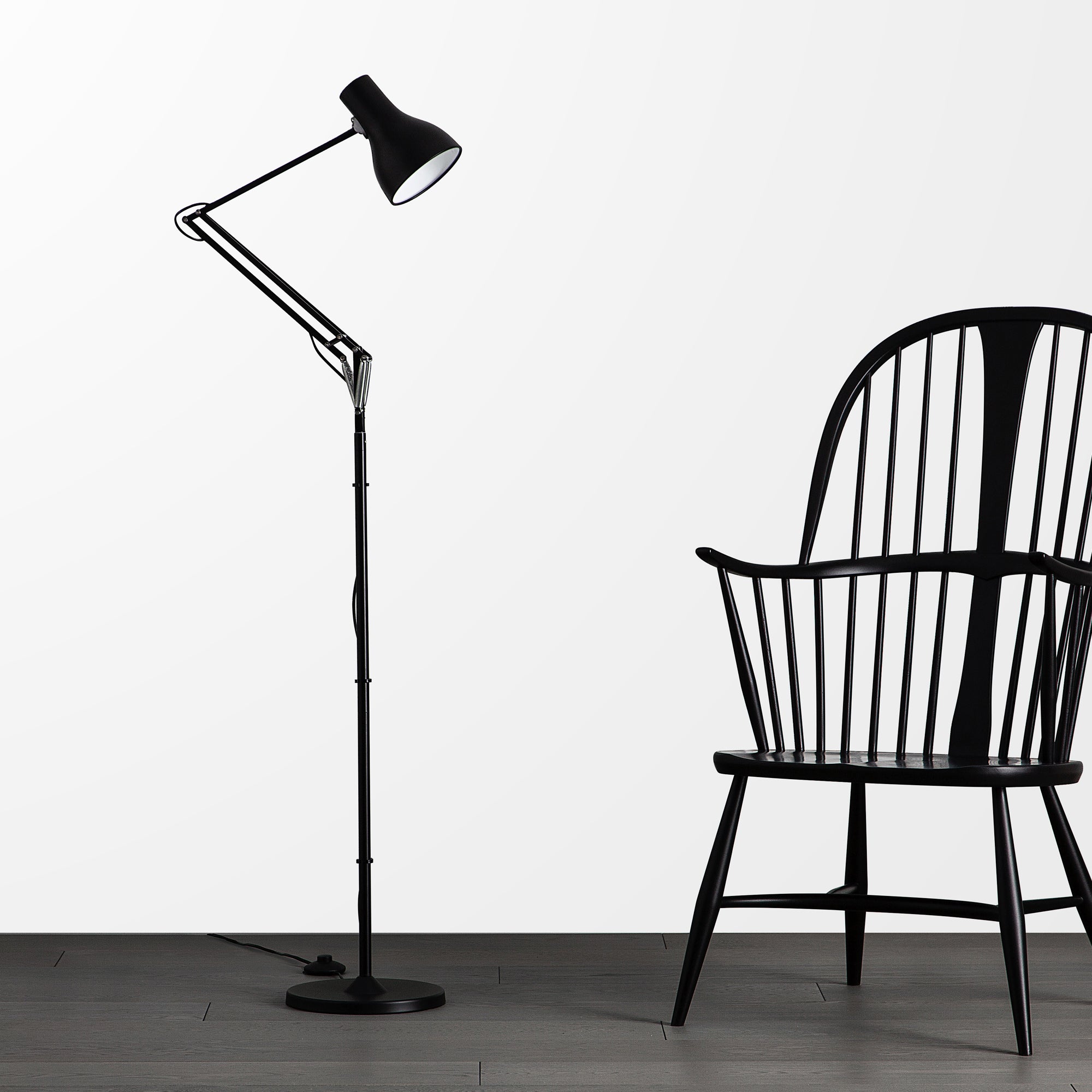 Anglepoise - Type 75 Stehleuchte | jet schwarz