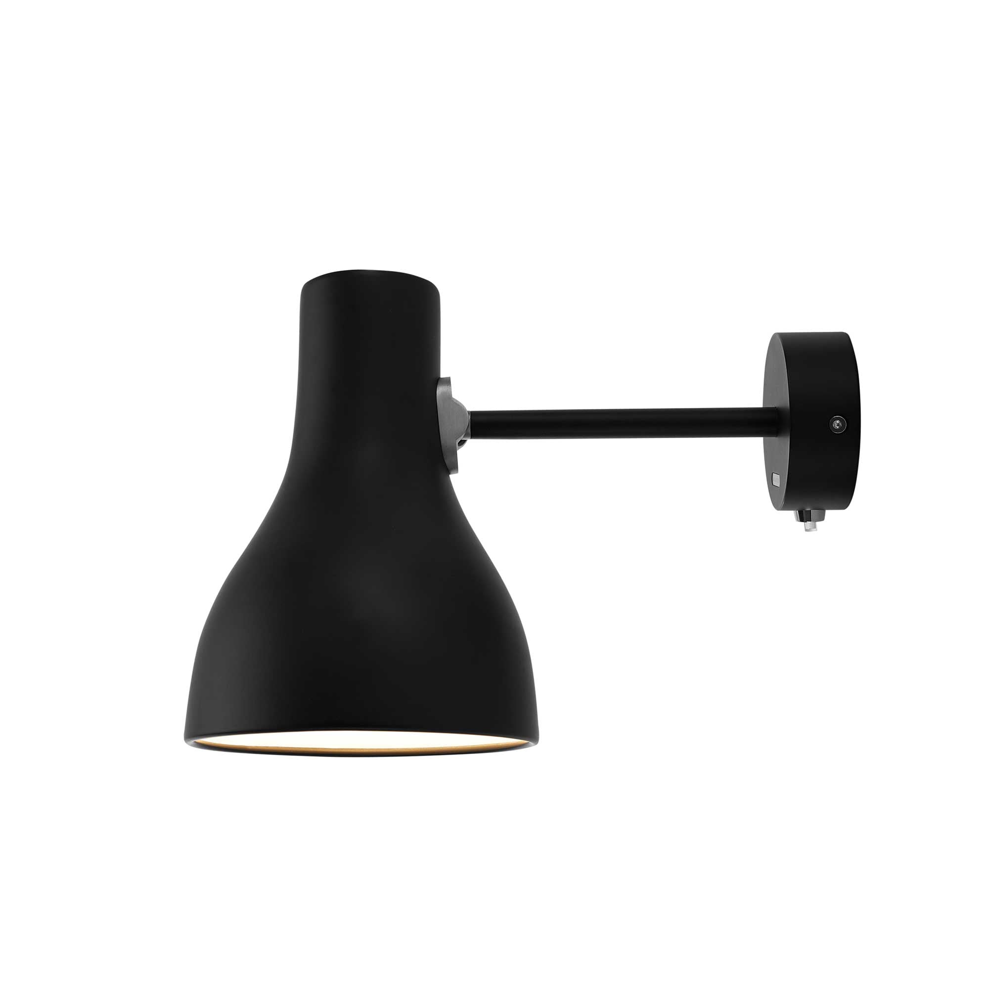Anglepoise - Type 75 Wandleuchte | ohne Kabel / Jet Black