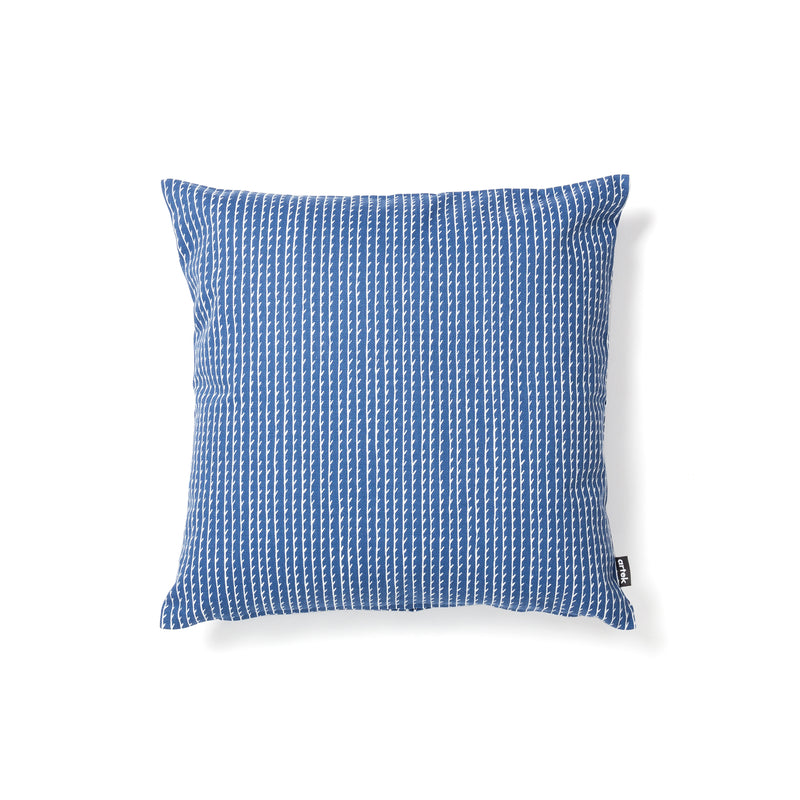 Artek - Rivi Kissenbezug | 40 x 40 cm / blau/weiß