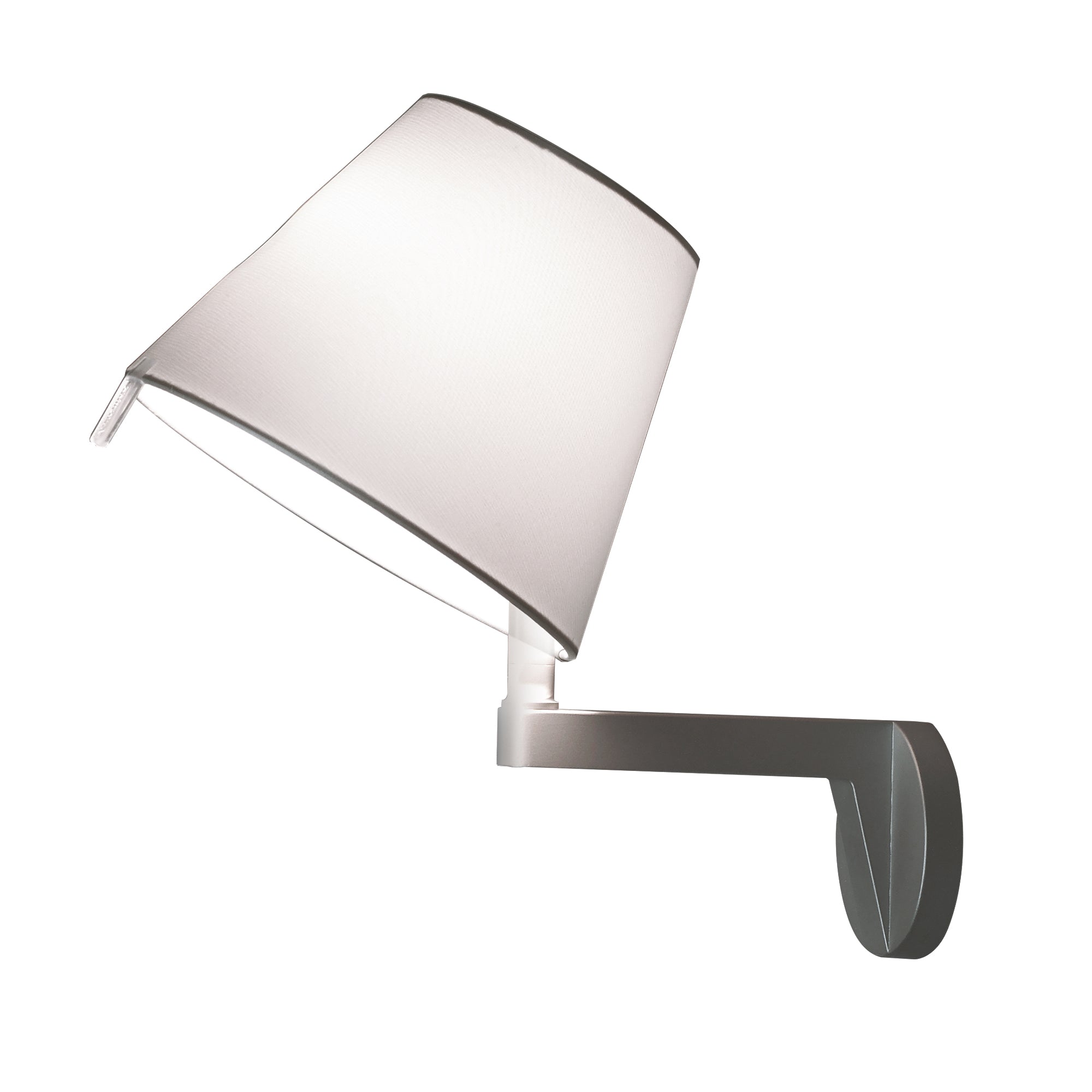 Artemide - Melampo Parete Wandleuchte | aluminiumgrau