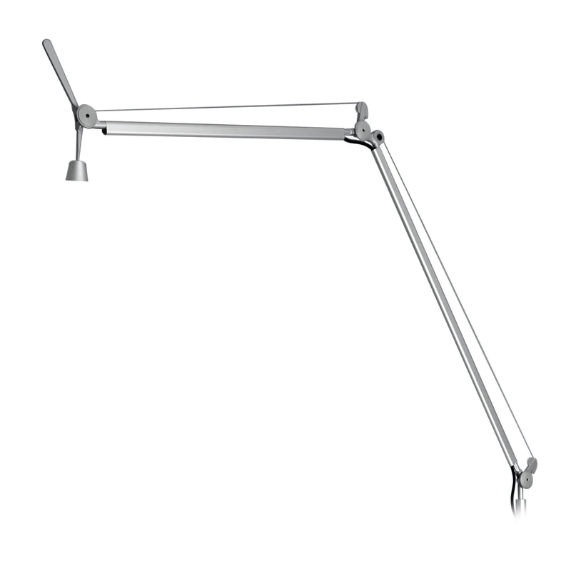 Artemide - Tolomeo Mega LED-Stehleuchte, Body &amp; Dimmer | alusilber
