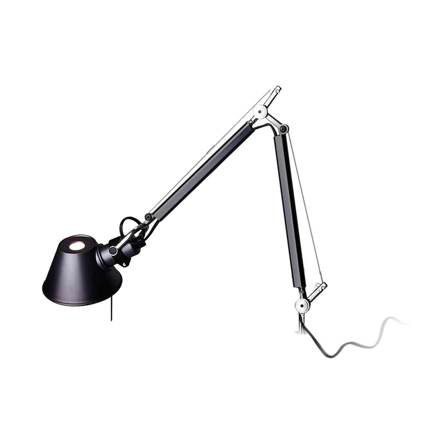 Artemide - Tolomeo Mini Tischleuchte, Body, Aluminium | schwarz 