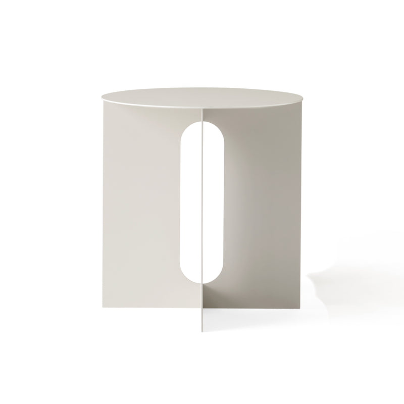 Audo - Androgyne Beistelltisch | Ø 40 cm / elfenbein