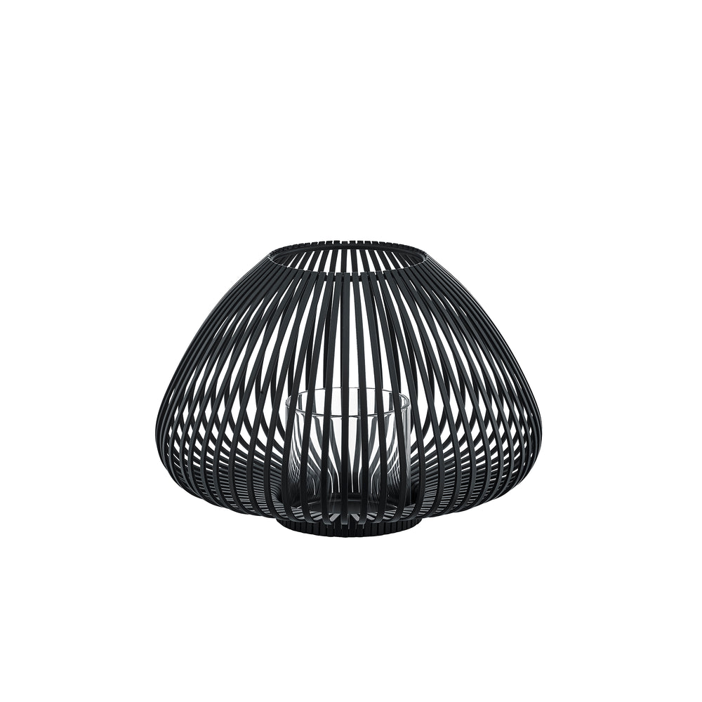 Blomus - Lyva Laterne | Ø 25 x H 17 cm / schwarz