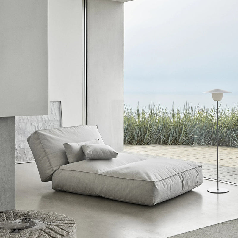 Blomus - Stay Outdoor-Bett | 120 x 190 cm  / cloud, 80 x 190 cm / cloud